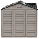 Duramax Apex Pro Shed 15ft x 8ft Adobe & Dark Grey
