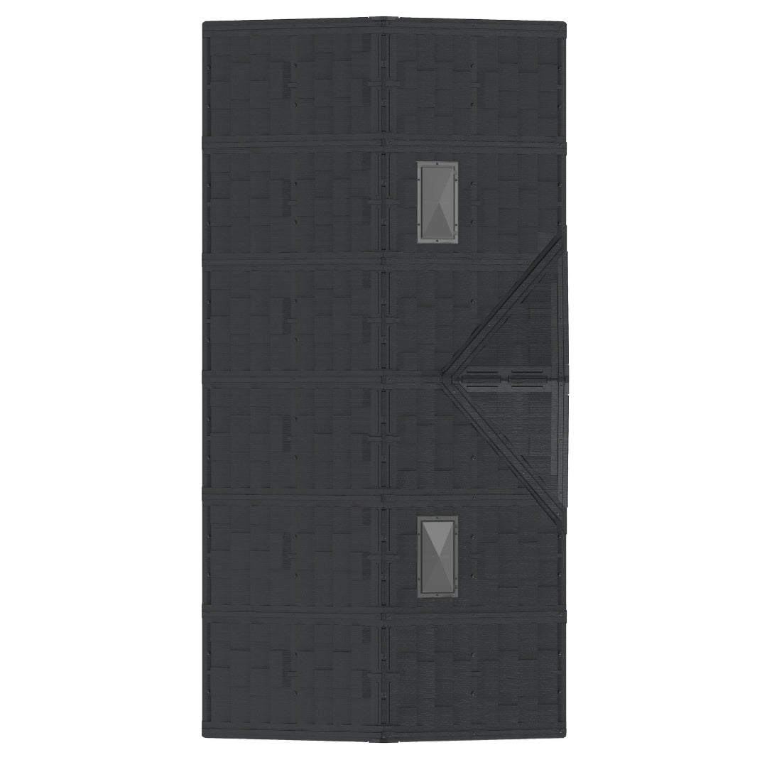 Duramax Apex Pro Shed 15ft x 8ft Adobe & Dark Grey