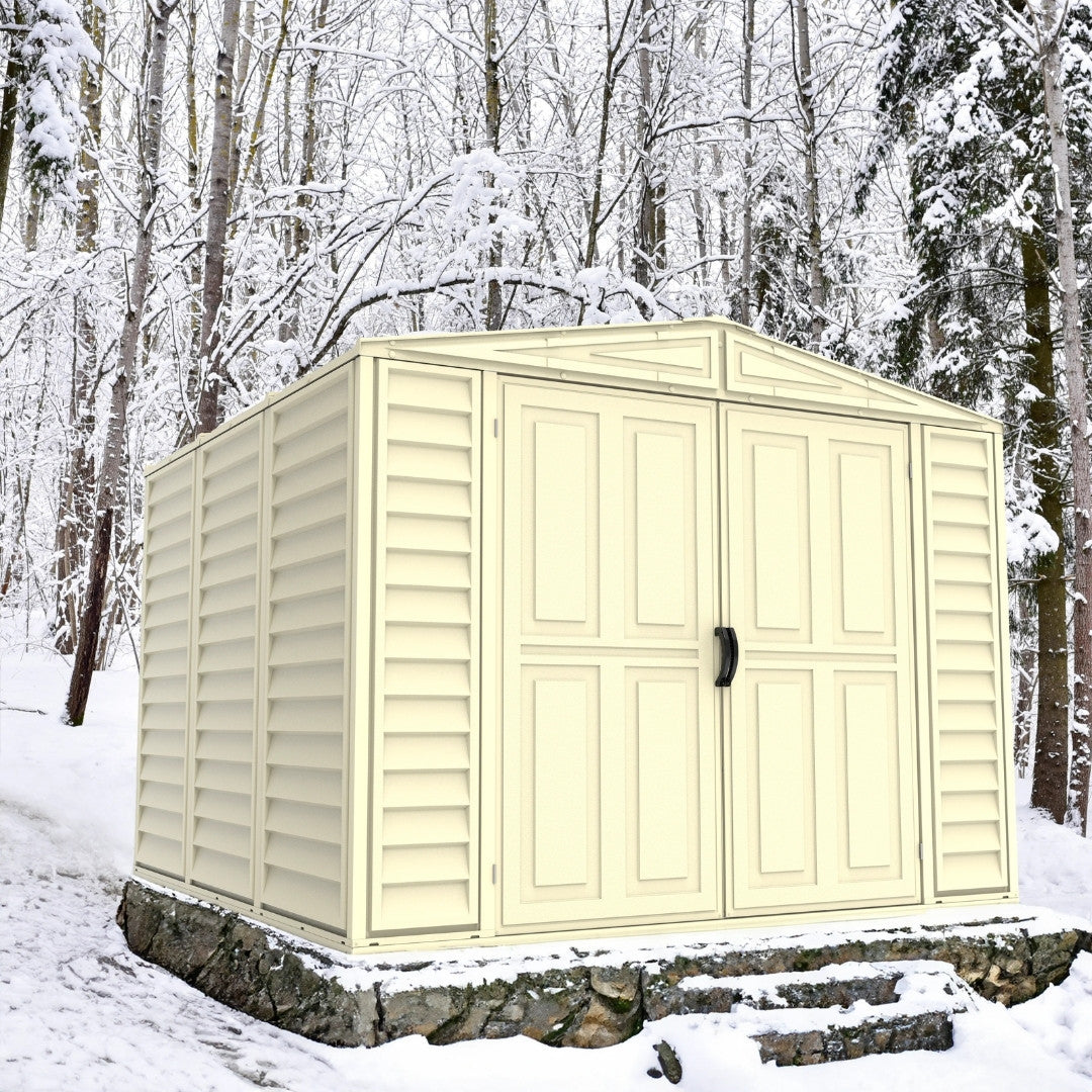 Duramax DuraMate Shed 8ft x 8ft Ivory