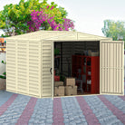 Duramax DuraMate Shed 8ft x 8ft Ivory