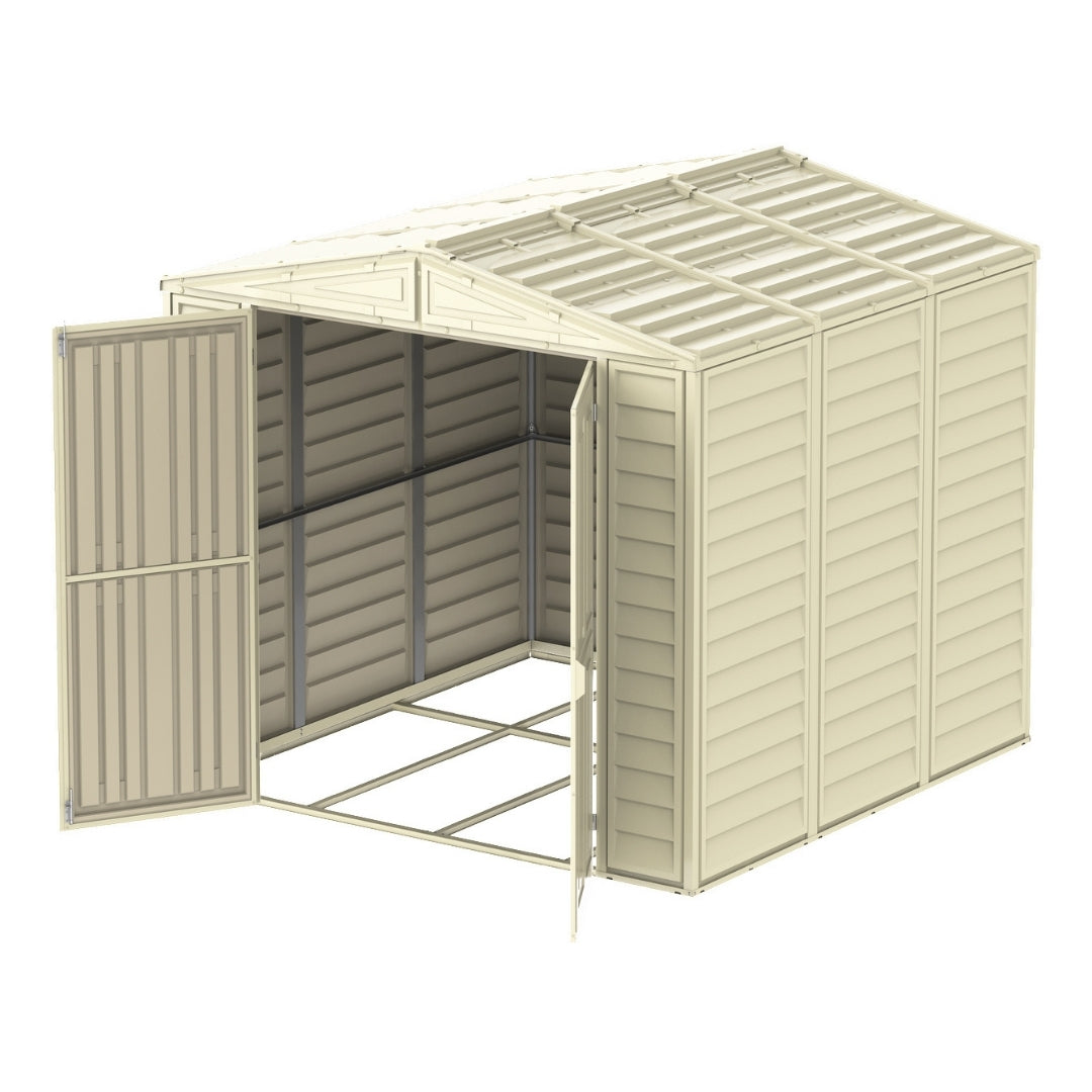 Duramax DuraMate Shed 8ft x 8ft Ivory