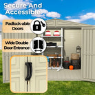 Duramax DuraMate Shed 8ft x 8ft Ivory