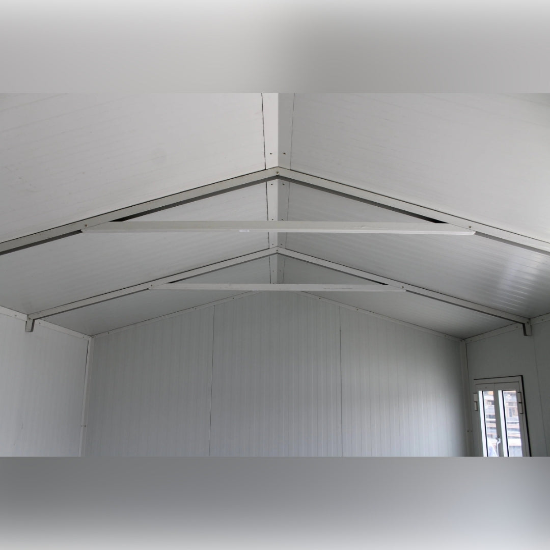 Duramax Gable Roof Building 13ft x 10ft White With Anthracite Trim