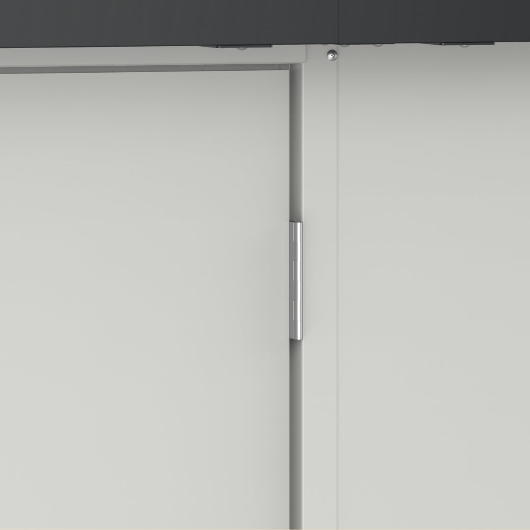 Duramax Gable Roof Building 13ft x 10ft White With Anthracite Trim