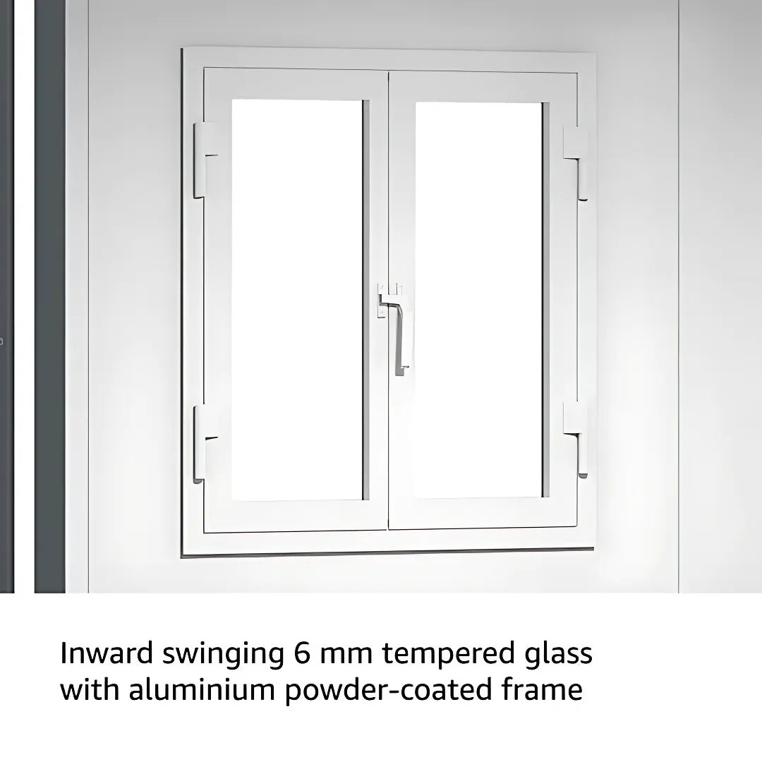 Duramax Garden Glass Home 10ft x 10ft Anthracite Black Grey