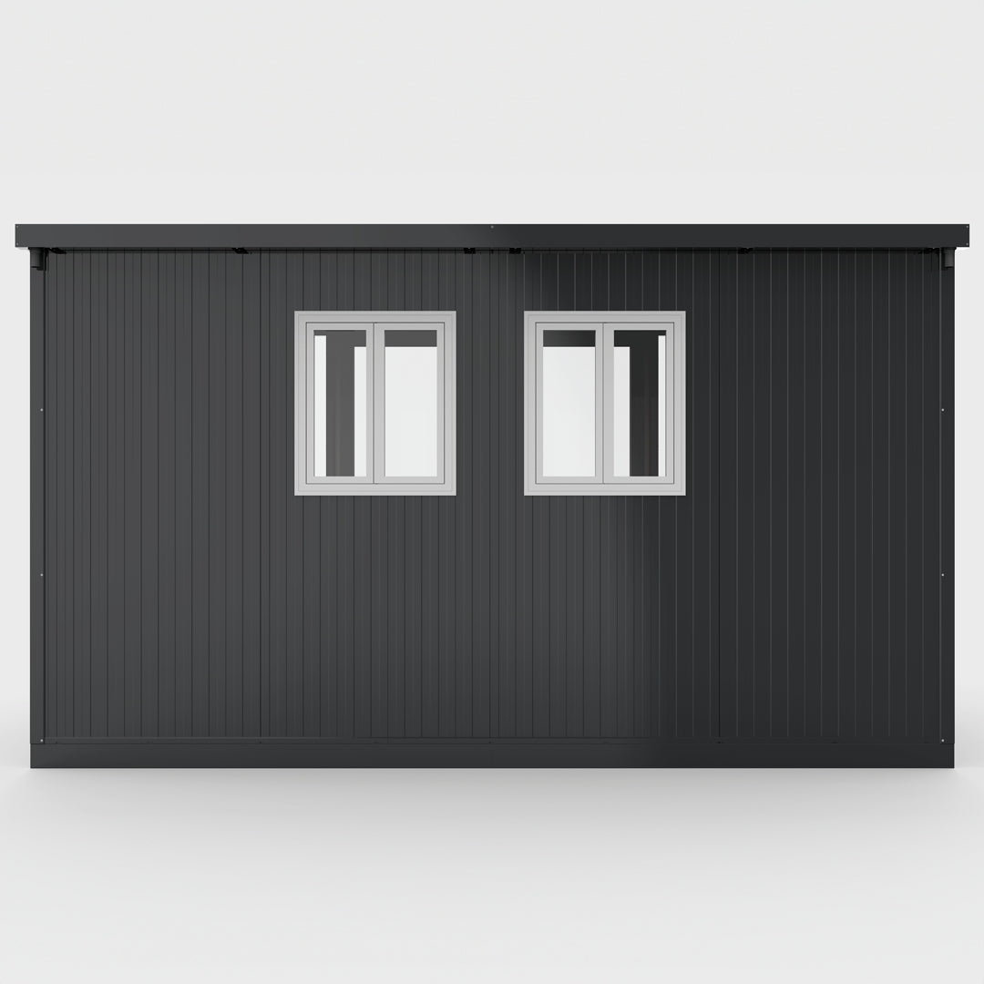Duramax Garden Glass Home 13ft x 10ft Anthracite Black Grey