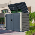 Duramax MultiStore Shed 2100 Liter 6ft x 3.5ft Shed Adobe & Dark Grey