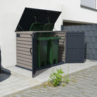 Duramax MultiStore Shed 2100 Liter 6ft x 3.5ft Shed Adobe & Dark Grey