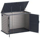 Duramax MultiStore Shed 2100 Liter 6ft x 3.5ft Shed Adobe & Dark Grey