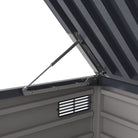 Duramax MultiStore Shed 2100 Liter 6ft x 3.5ft Shed Adobe & Dark Grey