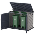 Duramax MultiStore Shed 2100 Liter 6ft x 3.5ft Shed Adobe & Dark Grey