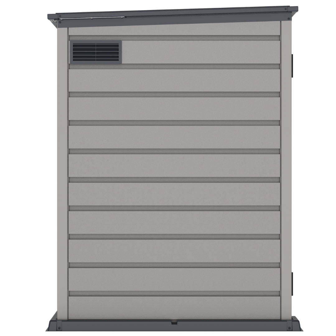 Duramax MultiStore Shed 2100 Liter 6ft x 3.5ft Shed Adobe & Dark Grey