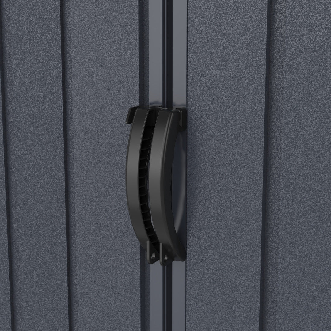 Duramax MultiStore Shed 2100 Liter 6ft x 3.5ft Shed Adobe & Dark Grey