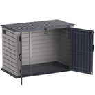 Duramax MultiStore Shed 2100 Liter 6ft x 3.5ft Shed Adobe & Dark Grey