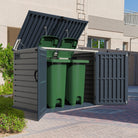 Duramax MultiStore Shed 2100 Liter 6ft x 3.5ft Shed Adobe & Dark Grey