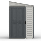Duramax SideMate Plus Shed 4ft x 8ft Adobe & Dark Grey