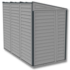 Duramax SideMate Plus Shed 4ft x 8ft Adobe & Dark Grey