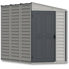 Duramax SideMate Plus Shed 4ft x 8ft Adobe & Dark Grey