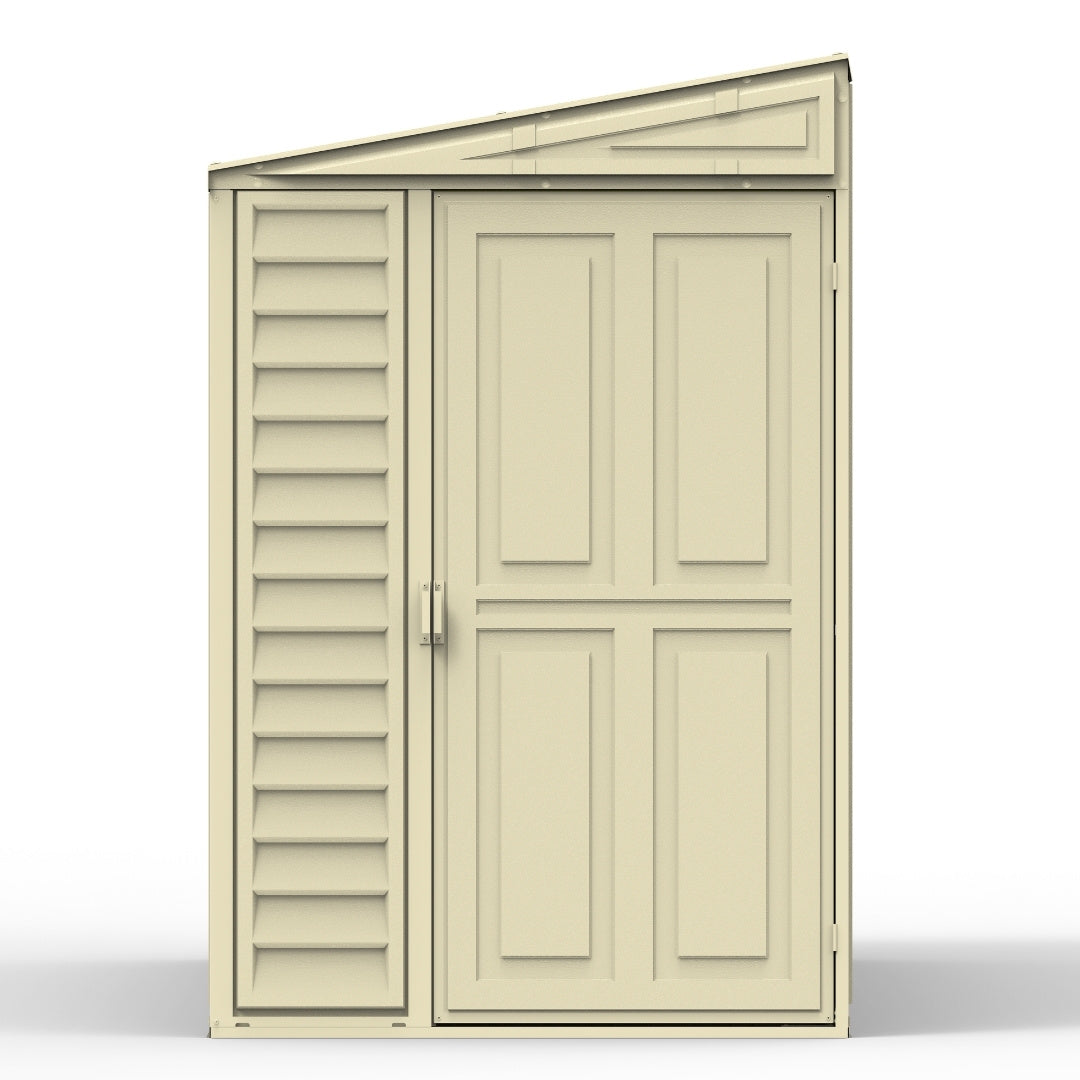 Duramax SideMate Shed 4ft x 10ft Ivory