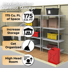 Duramax SideMate Shed 4ft x 10ft Ivory