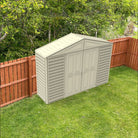Duramax SidePro Shed 10ft x 3ft Ivory