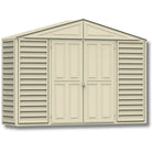 Duramax SidePro Shed 10ft x 3ft Ivory