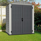 Duramax YardMate Plus Shed 5ft x 5ft Adobe & Dark Grey