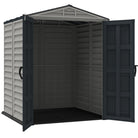 Duramax YardMate Plus Shed 5ft x 5ft Adobe & Dark Grey
