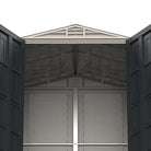 Duramax YardMate Plus Shed 5ft x 5ft Adobe & Dark Grey