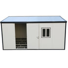 Duramax Flat Roof Building 13ft x 10ft White With Anthracite Trim