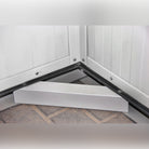 Duramax Flat Roof Building 16ft x 10ft White With Anthracite Trim