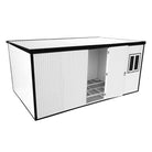Duramax Flat Roof Building 16ft x 10ft White With Anthracite Trim