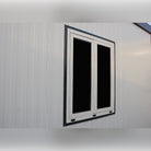 Duramax Flat Roof Building 16ft x 10ft White With Anthracite Trim