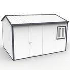 Duramax Gable Roof Building 13ft x 10ft White With Anthracite Trim