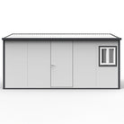 Duramax Gable Roof Building 16ft x 10ft White With Anthracite Trim