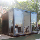 Duramax Garden Glass Home 10ft x 10ft Anthracite Black Grey