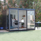 Duramax Garden Glass Home 10ft x 10ft Anthracite Black Grey