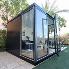 Duramax Garden Glass Home 10ft x 10ft Anthracite Black Grey