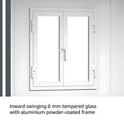Duramax Garden Glass Home 10ft x 10ft Anthracite Black Grey