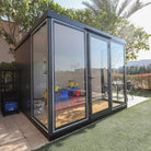 Duramax Garden Glass Home 10ft x 10ft Anthracite Black Grey