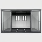 Duramax Garden Glass Home 13ft x 10ft Anthracite Black Grey