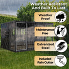 Duramax Garden Glass Home 13ft x 10ft Anthracite Black Grey