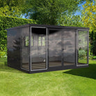 Duramax Garden Glass Home 13ft x 10ft Anthracite Black Grey
