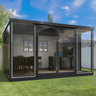 Duramax Garden Glass Home 13ft x 10ft Anthracite Black Grey