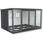 Duramax Garden Glass Home 13ft x 10ft Anthracite Black Grey