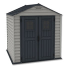 Duramax StoreMax Plus Shed 7ft x 7ft Adobe & Dark Grey