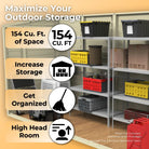 Duramax Building Products SideMate Shed Cubic Feet of Space, Storage Capcity, Shed organization, head room, floor not included, shed internal, shed inside, home storage capacity, vinyl shed, plastic shed, metal frame, 4x8 shed